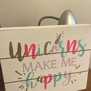 Unicorn wall decor 🦄